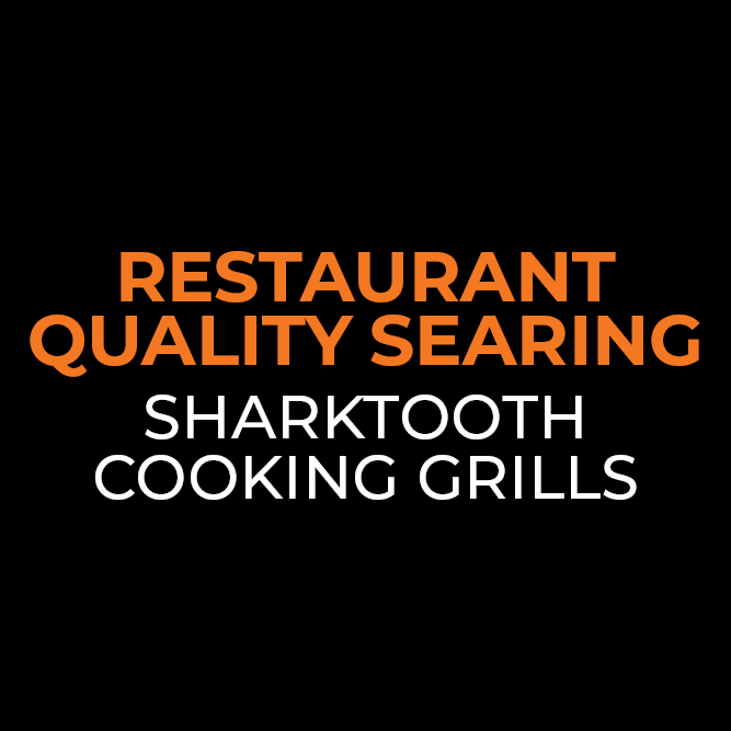 Restaurant Quality Searing | Shark Tooth Cooking Grills